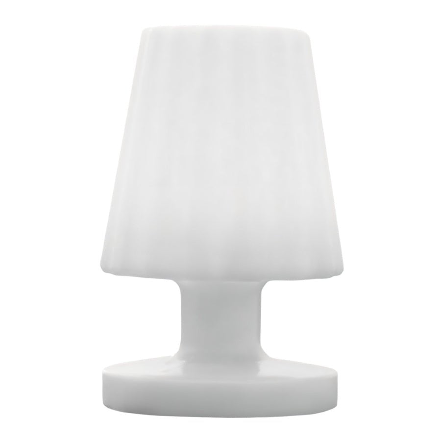 Chic cordless rechargeable table lamp on dining table