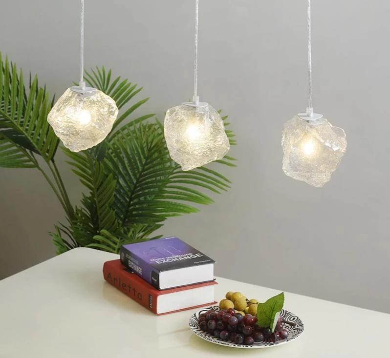 Freyza - Burley - Glass Pendant Hanging Lamp