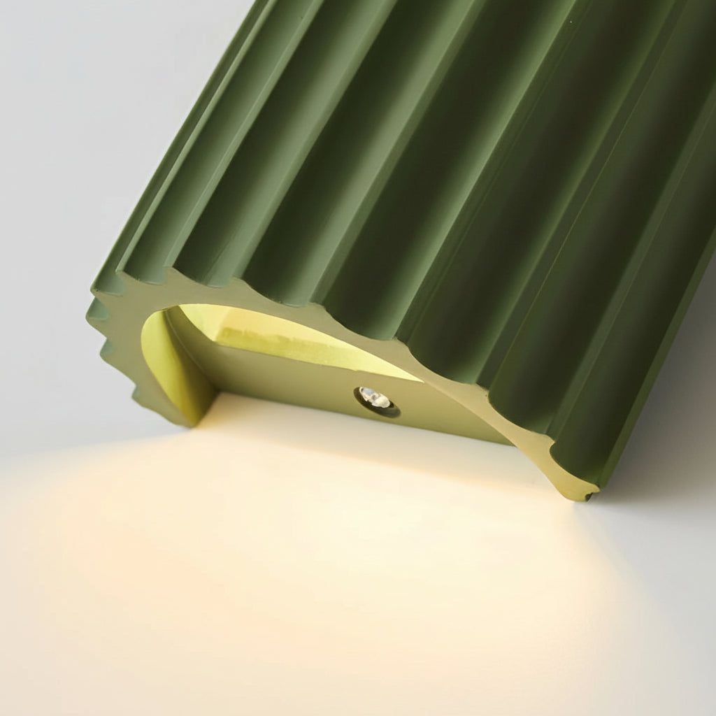 Freyza - Textured Resin G9 LED Wall Sconce Nordic Modern Up Down Light