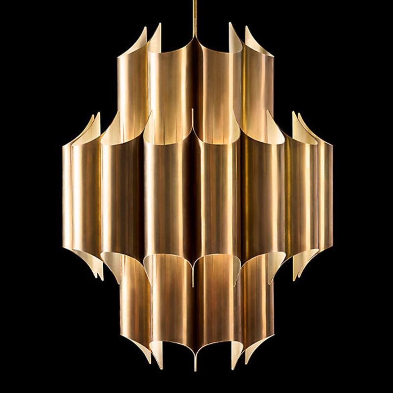 Freyza | Arisha Simple Retro Brass Pendant Light – Retro Kitchen Dining Room