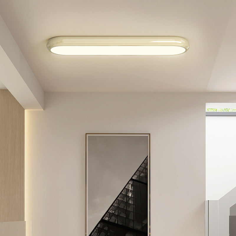 Freyza | Plafonnier noir et blanc – Moderne pour chambre, couloir et cuisine
