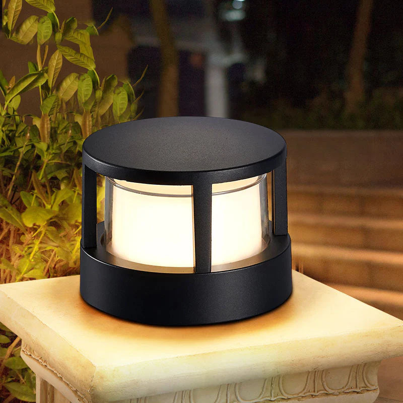 Freyza | Zyra Modern Metal Black Outdoor Light – Modern Garden Exterior Patio