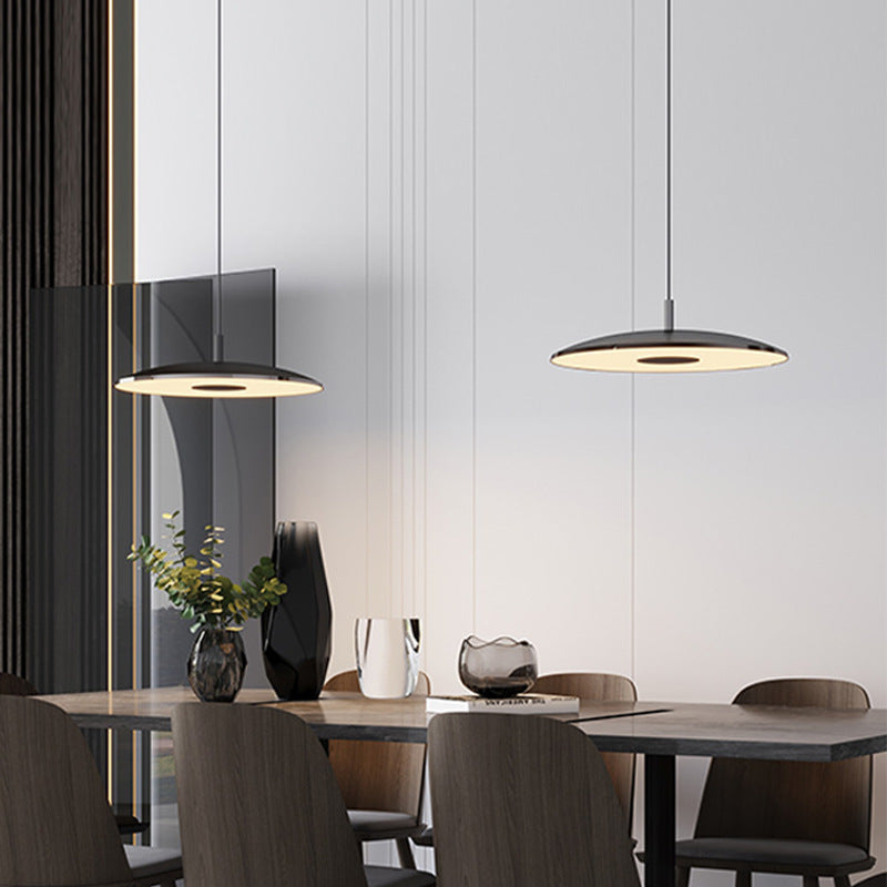 Suspension Freyza | Arisha pour cuisine, finition nickel blanc – Luminaire suspendu moderne pour cuisine et salle à manger