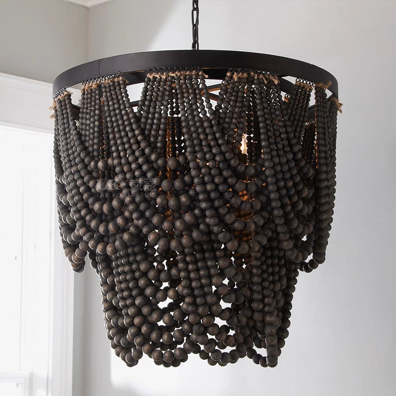 Freyza | Silva LED Pendant Wood Pendant Light – Kitchen Dining Room