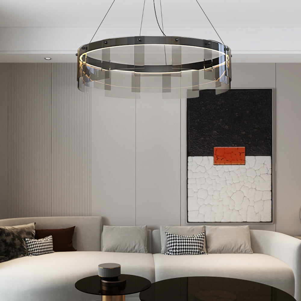 Freyza | Suspension noire – Cuisine moderne, salle à manger
