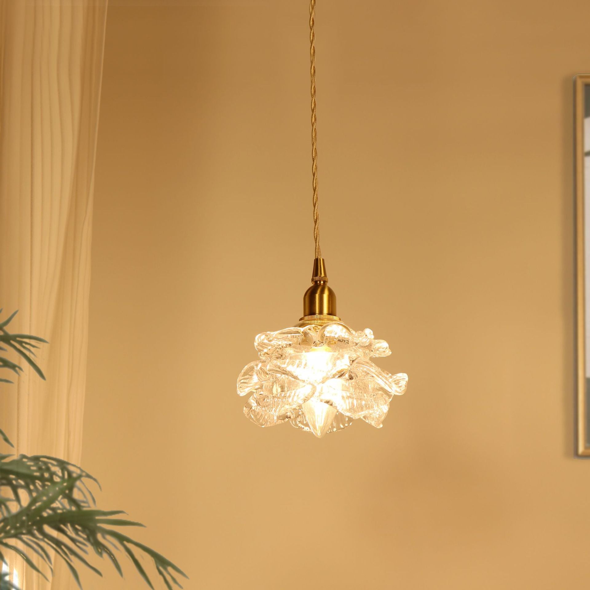 Freyza | Glass Pendant Light – Retro Kitchen Dining Room