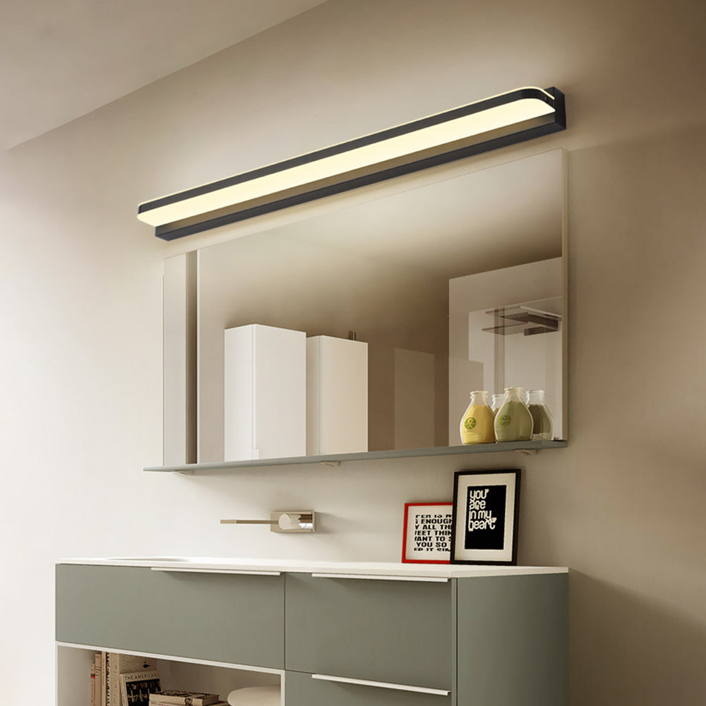 Freyza | Applique murale d’intérieur noire chromée – Chambre et salon modernes