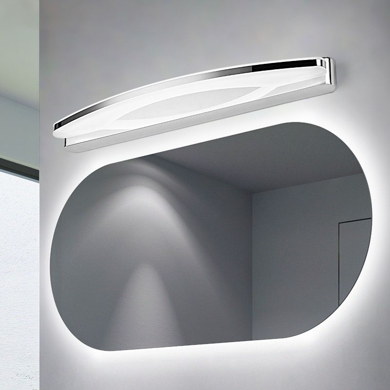 Freyza | Applique murale d’intérieur chromée – Chambre et salon minimalistes