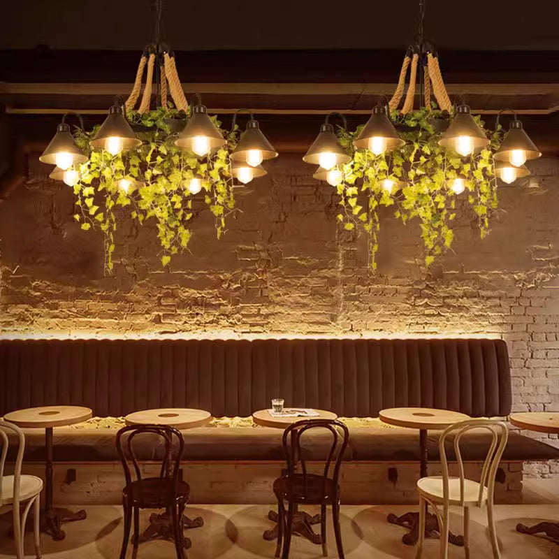 Freyza | Lustre noir – Salle à manger et salon rétro