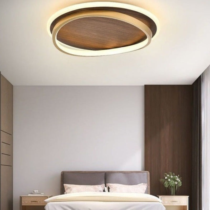 Freyza | Plafonnier encastré doré – Moderne pour chambre, couloir et cuisine