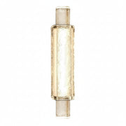 Freyza - LED Wall Sconce Light – Modern Minimalist Crystal Titanium Gold (Small / Large)