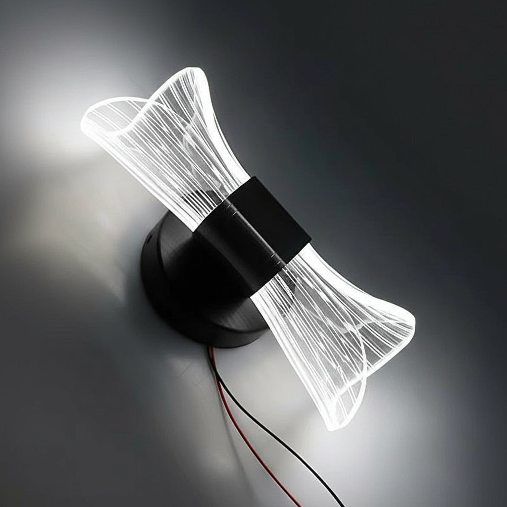 Freyza - LED Wall Sconce Trumpet Shape Up Down Acrylic Metal 10W 22cm / 9in 3-Color Dimmable
