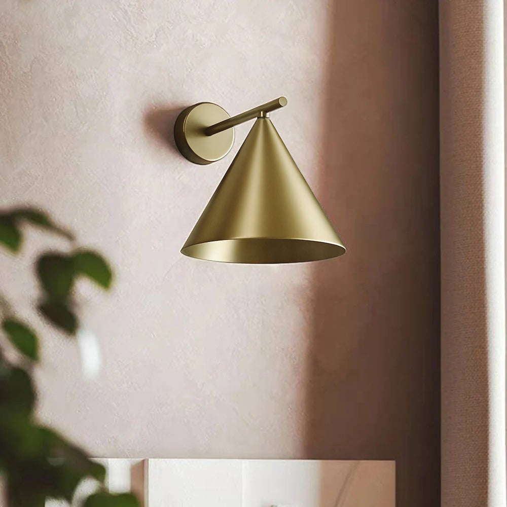 Freyza | Applique murale extérieure noir et or – Éclairage moderne pour jardin, porche et extérieur