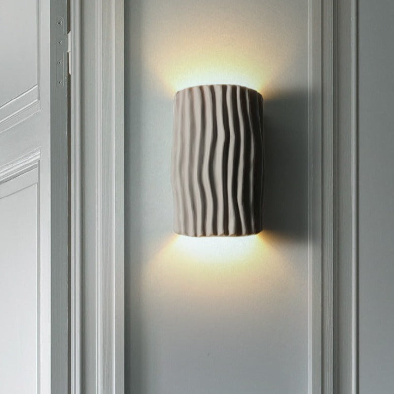 Freyza | Applique murale blanche d’intérieur – Chambre et salon rétro