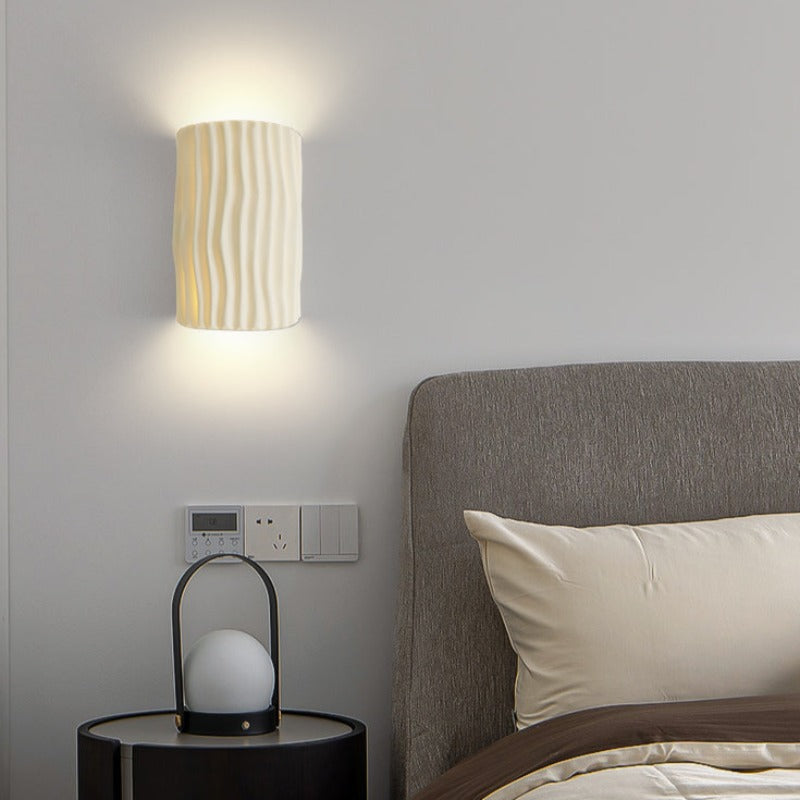 Freyza | Applique murale blanche d’intérieur – Chambre et salon rétro