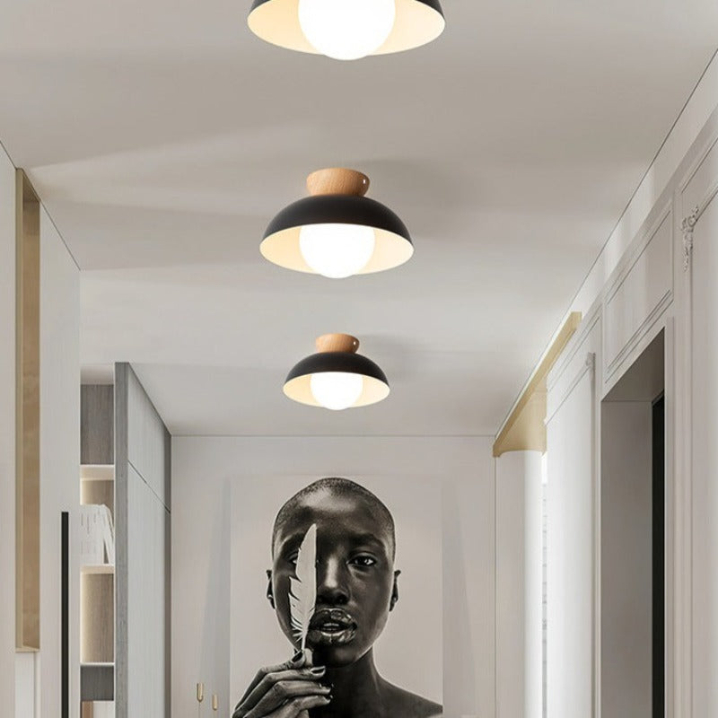 Freyza | Black Wood Pendant Light – Nordic Kitchen Dining Room