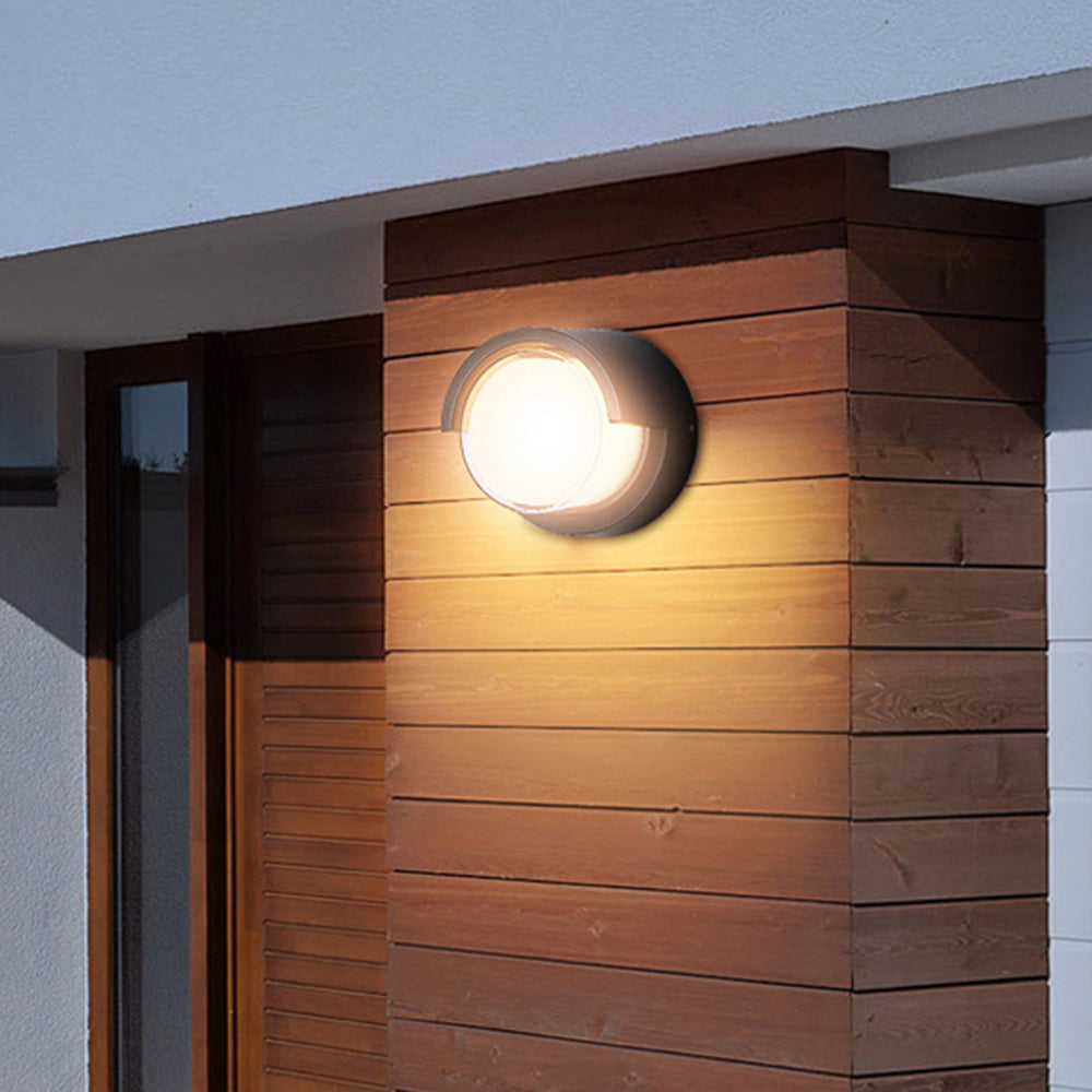 Freyza | Applique murale extérieure noire – Éclairage moderne pour jardin, porche et extérieur