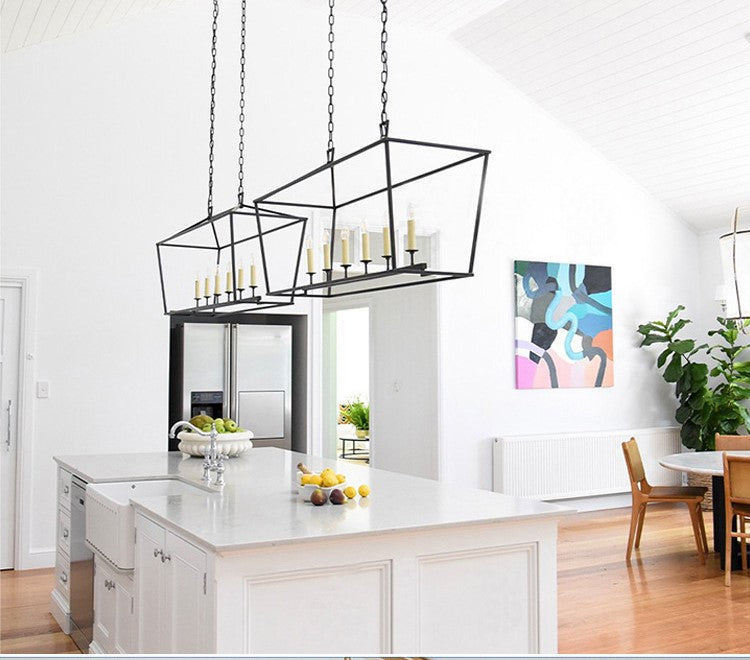 Freyza | Silva Vintage-Design-Pendelleuchte – Vintage-Küche und Esszimmer