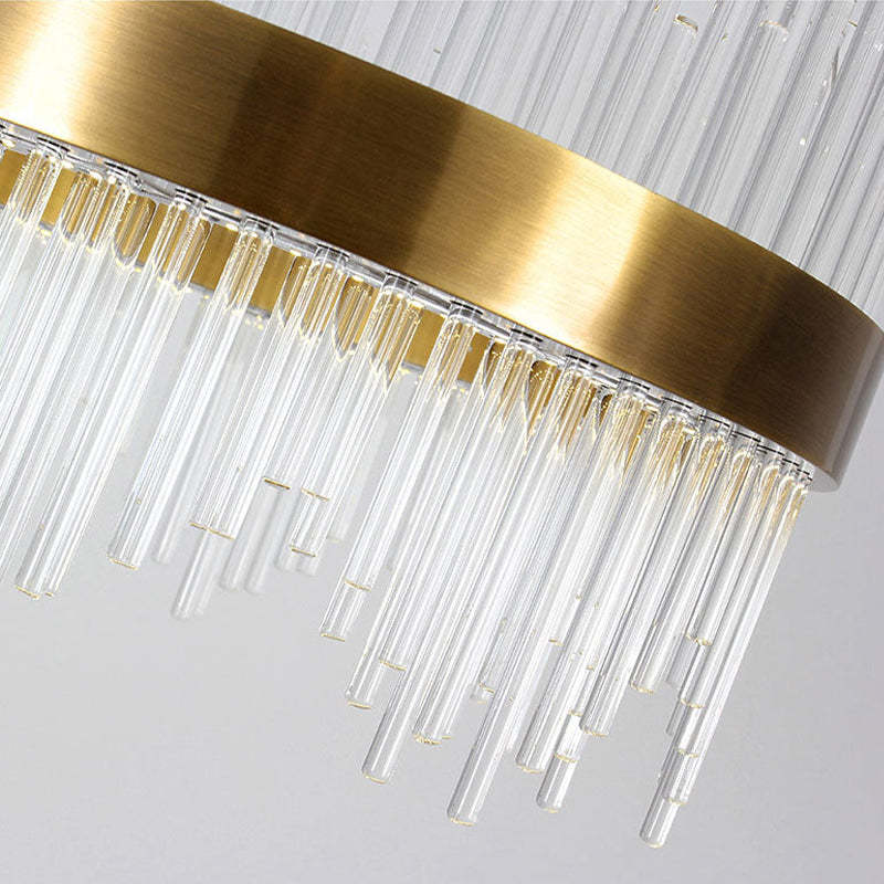 Freyza | Lustre doré – Salle à manger et salon modernes