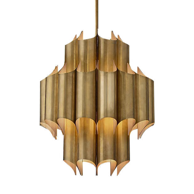 Freyza | Arisha Simple Retro Brass Pendant Light – Retro Kitchen Dining Room