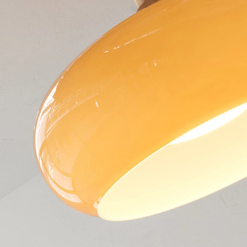 Freyza | Plafonnier affleurant en verre blanc – Minimaliste pour chambre, couloir et cuisine