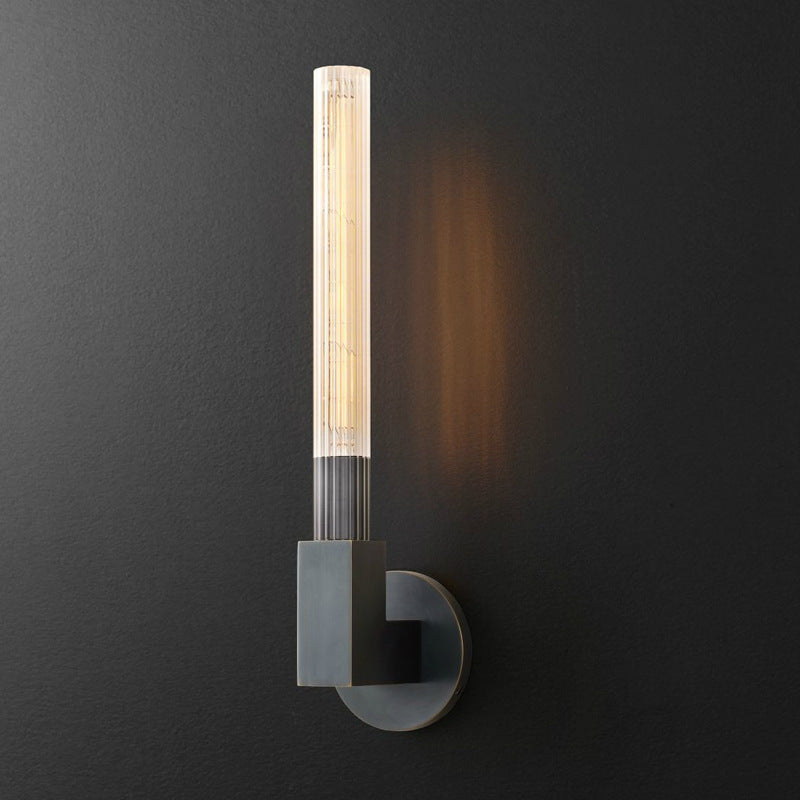 Freyza | Arisha Nordische Glas-Wandleuchte für Innenräume – nordisches Schlafzimmer, Wohnzimmer