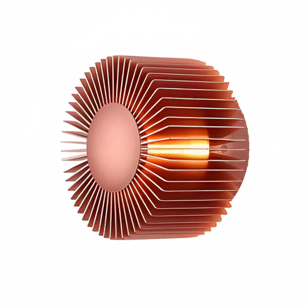 Freyza - LED Wall Sconce Light – Modern Sunflower Aluminum Floral (15x8cm / 5.9x3.1in)