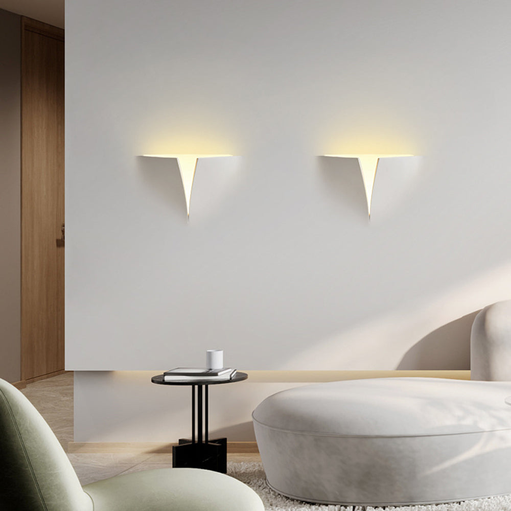 Freyza | Applique murale blanche d’intérieur – Chambre et salon modernes