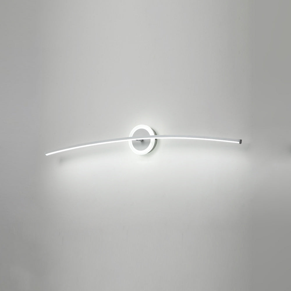 Freyza | Applique de meuble-lavabo blanche – Miroir moderne pour meuble-lavabo de salle de bains