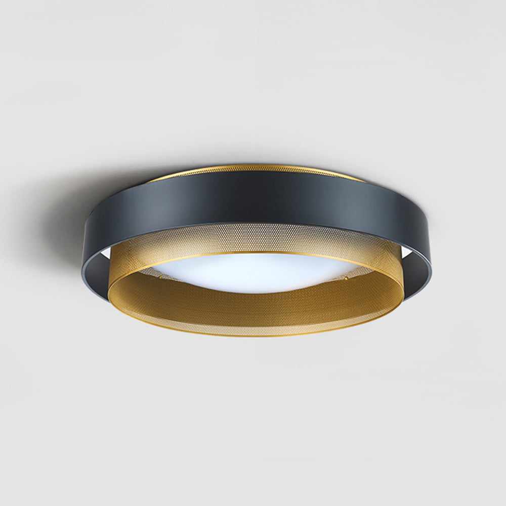Freyza | Plafonnier noir et blanc – Moderne pour chambre, couloir et cuisine