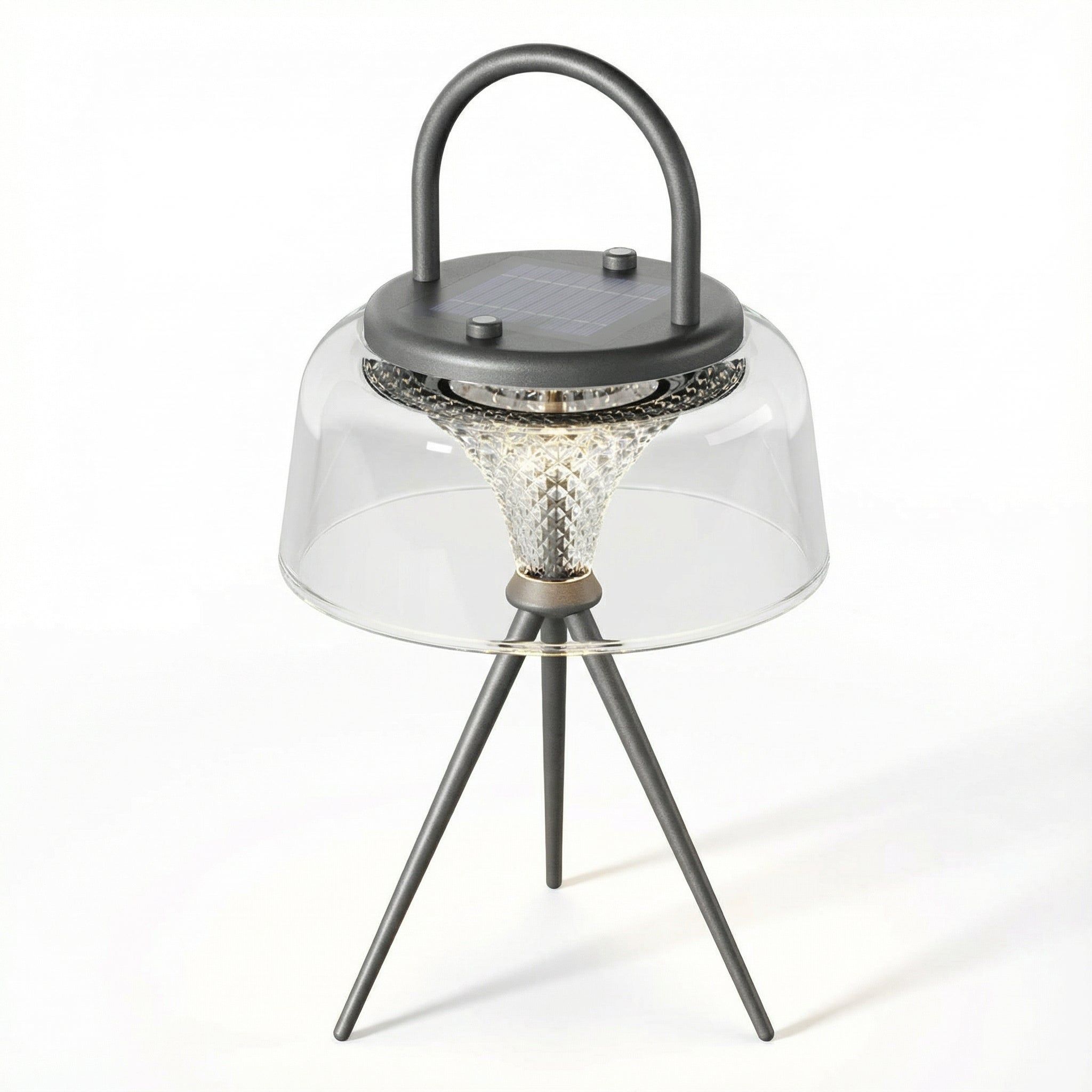 Freyza - Solar Outdoor Pendant Light IP65 Waterproof USB Rechargeable 18-28cm / 7-11in 3-Color Dimming