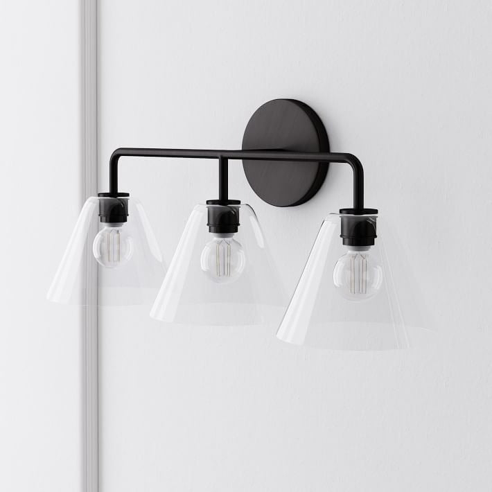 Freyza | Glas-Wandleuchte – Wohnzimmer Flur