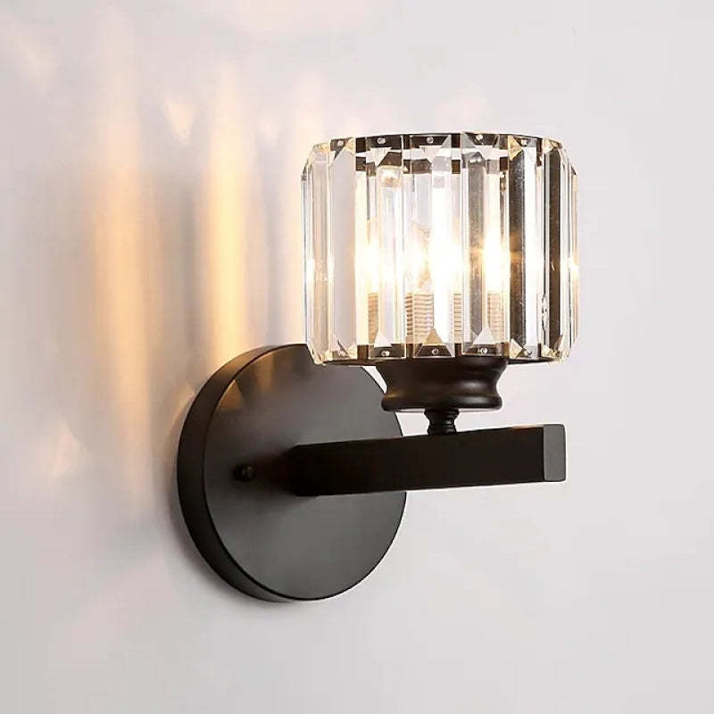 Freyza | Applique murale d’intérieur en cristal – Chambre et salon modernes