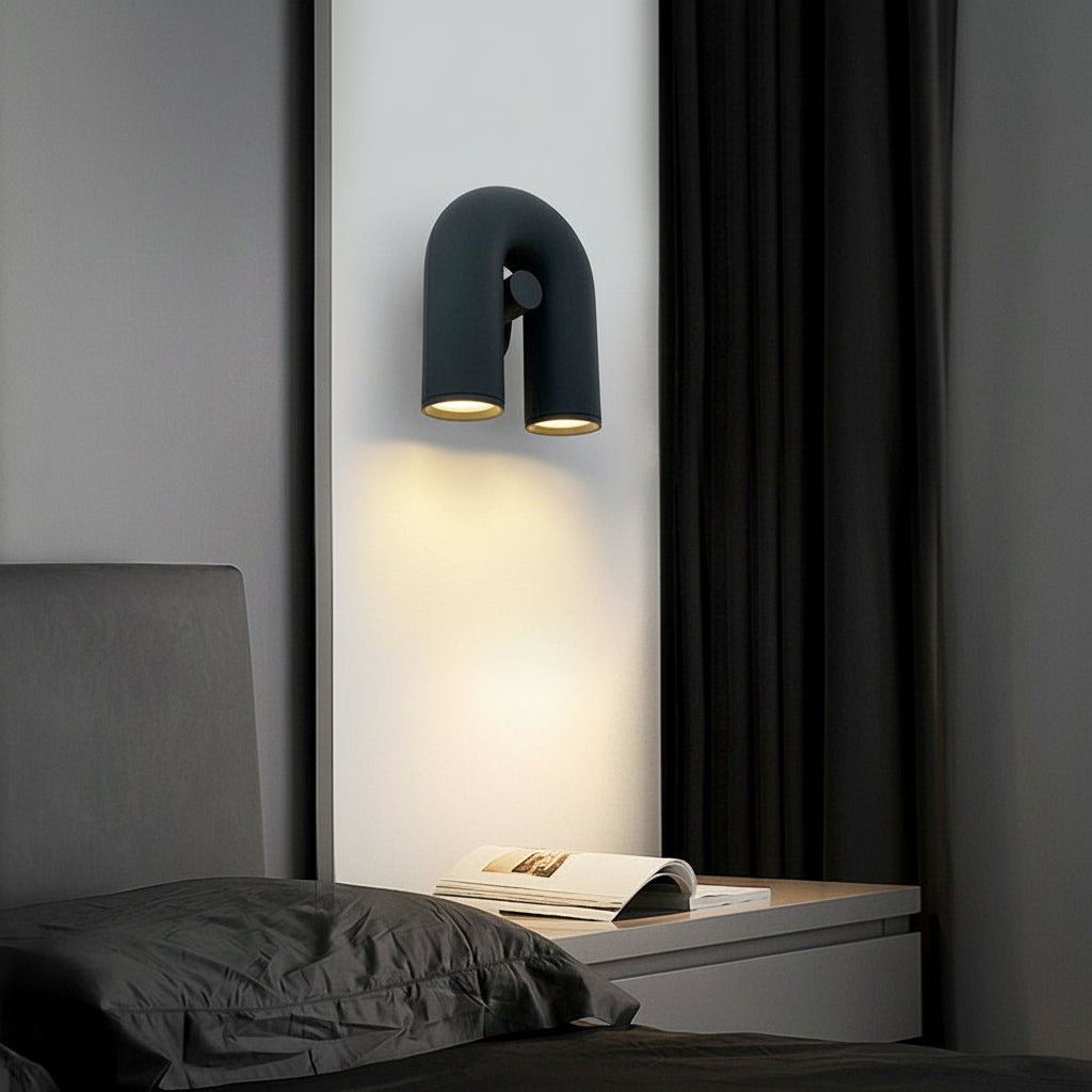 Freyza - Drehbare U-förmige Wandleuchte - Nordische verstellbare LED-Leuchte (90° Drehung)