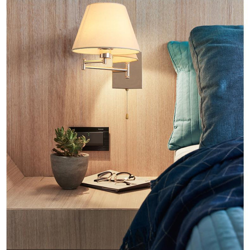 Freyza | Epoch Decorative Indoor Fabric Indoor Wall Light – Bedroom Living Room