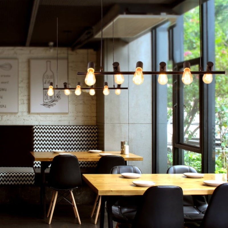 Freyza | Lustre noir – Salle à manger et salon vintage