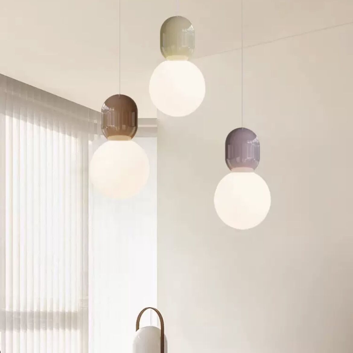 Freyza | Suspension en verre – Cuisine moderne, salle à manger