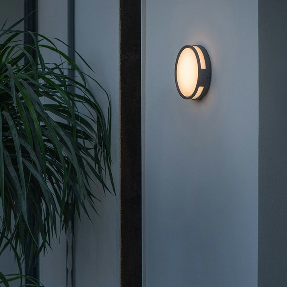 Freyza | Applique murale extérieure noire – Éclairage moderne pour jardin, porche et extérieur
