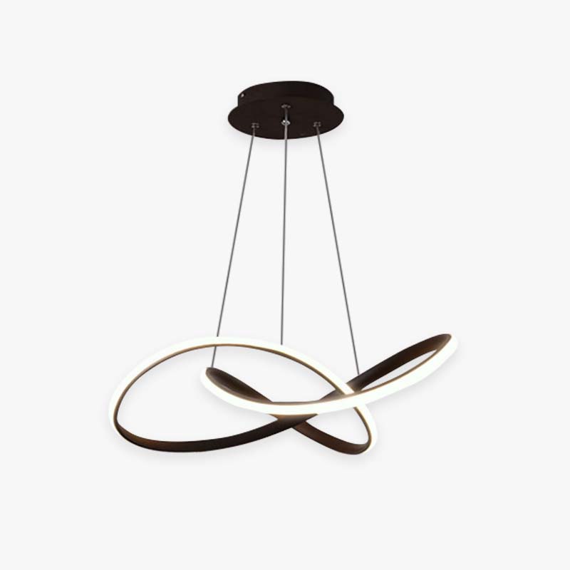 Freyza | Suspension noire et blanche – Cuisine moderne, salle à manger