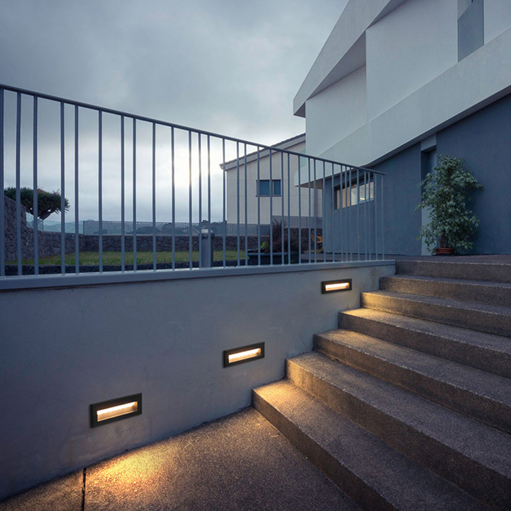 Freyza | Lampe d’extérieur moderne en métal noir Ray – Jardin moderne, extérieur et terrasse