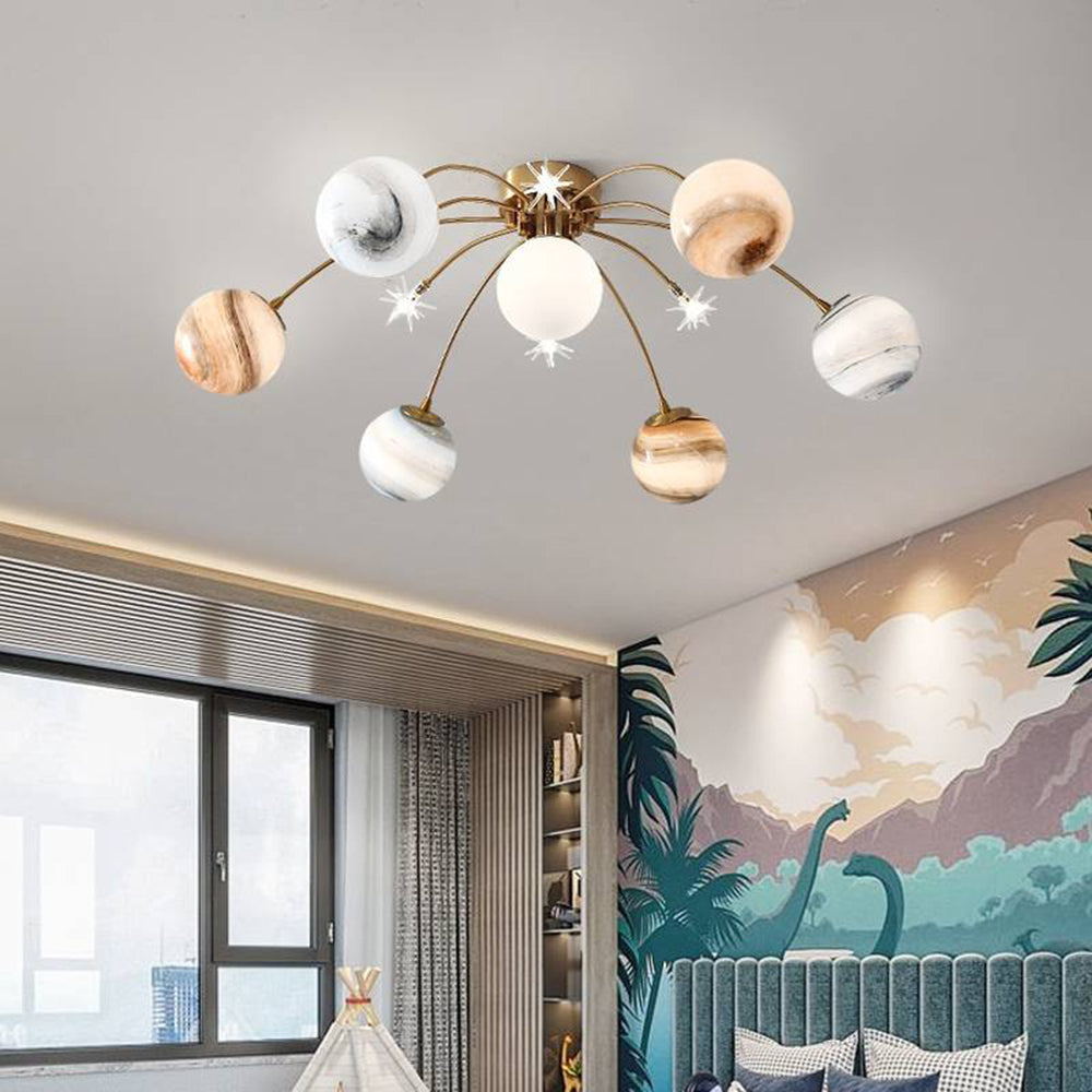 Freyza | Plafonnier encastré – Moderne, pour chambre, couloir et cuisine
