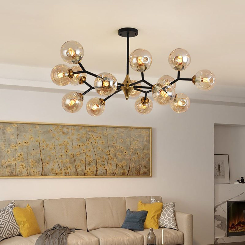 Freyza | Lustre en verre – Salle à manger et salon Art déco
