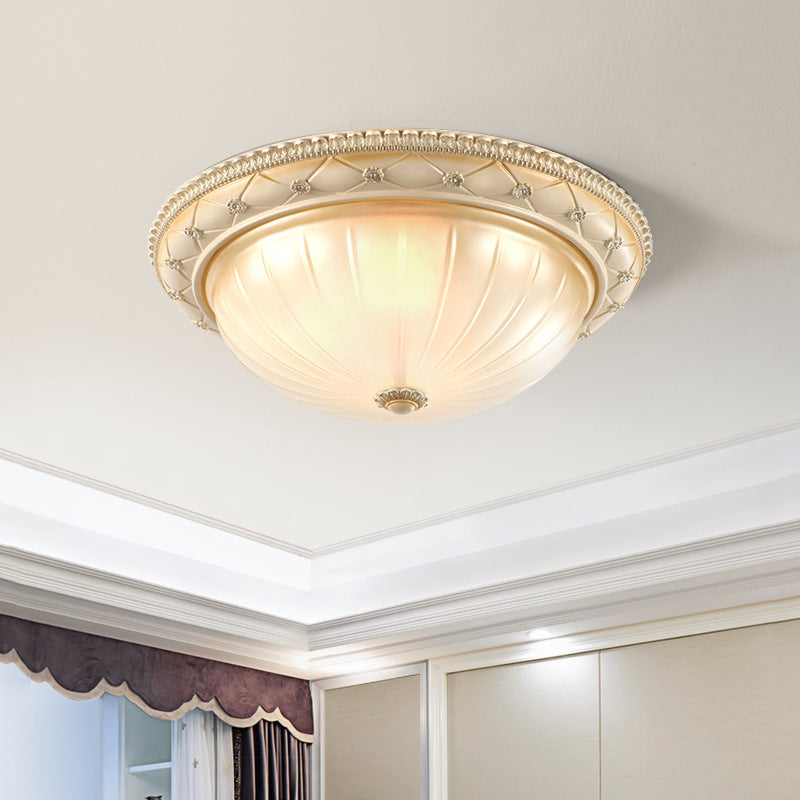 Freyza | Silva Minimalist Flush Resin Flush Mount Ceiling Light – Minimalist Bedroom Hallway Kitchen