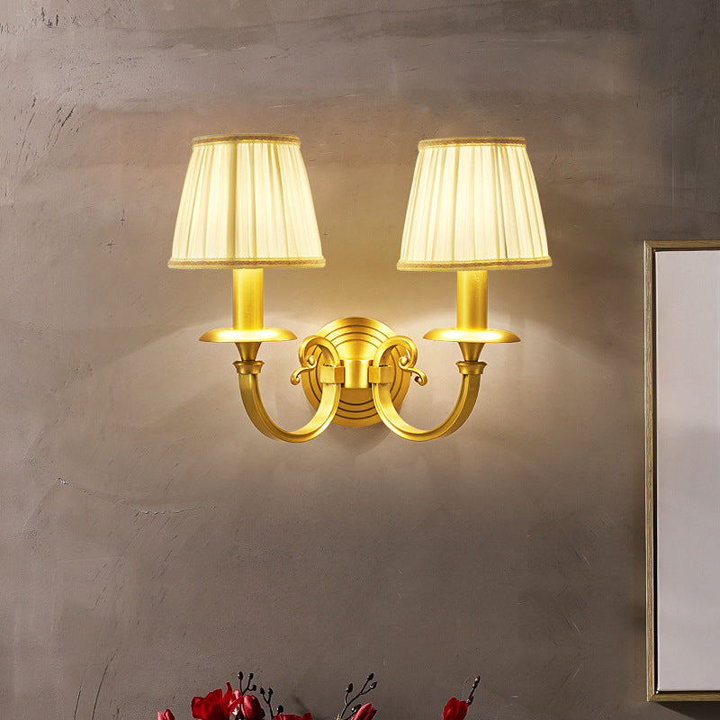 Freyza | Silva Decorative Indoor Fabric Indoor Wall Light – Bedroom Living Room