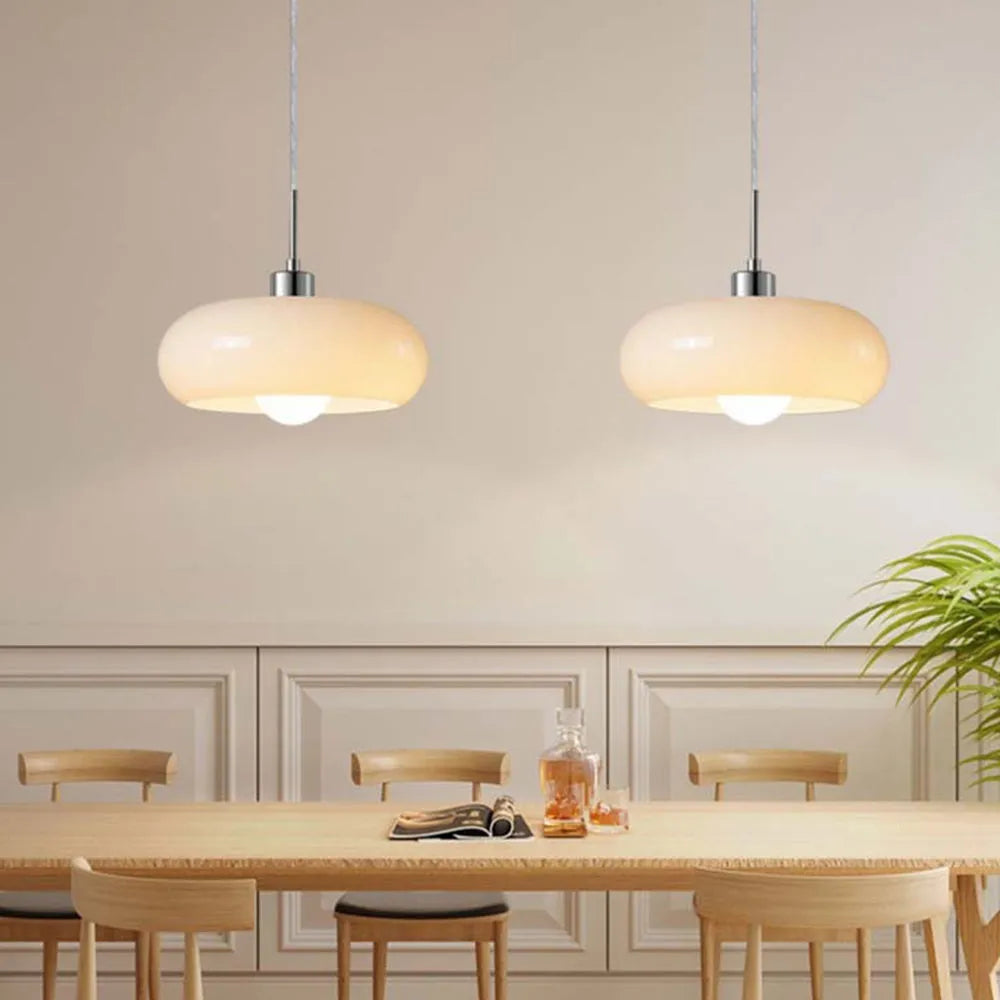 Freyza | Charlotte Glass Pendant Glass Pendant Light – Kitchen Dining Room