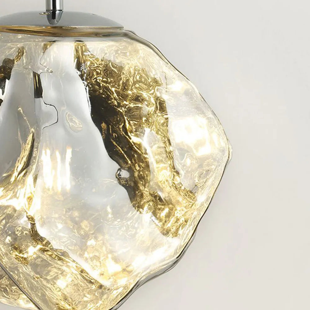 Freyza | Suspension en verre de lave – Luminaire suspendu pour cuisine et salle à manger