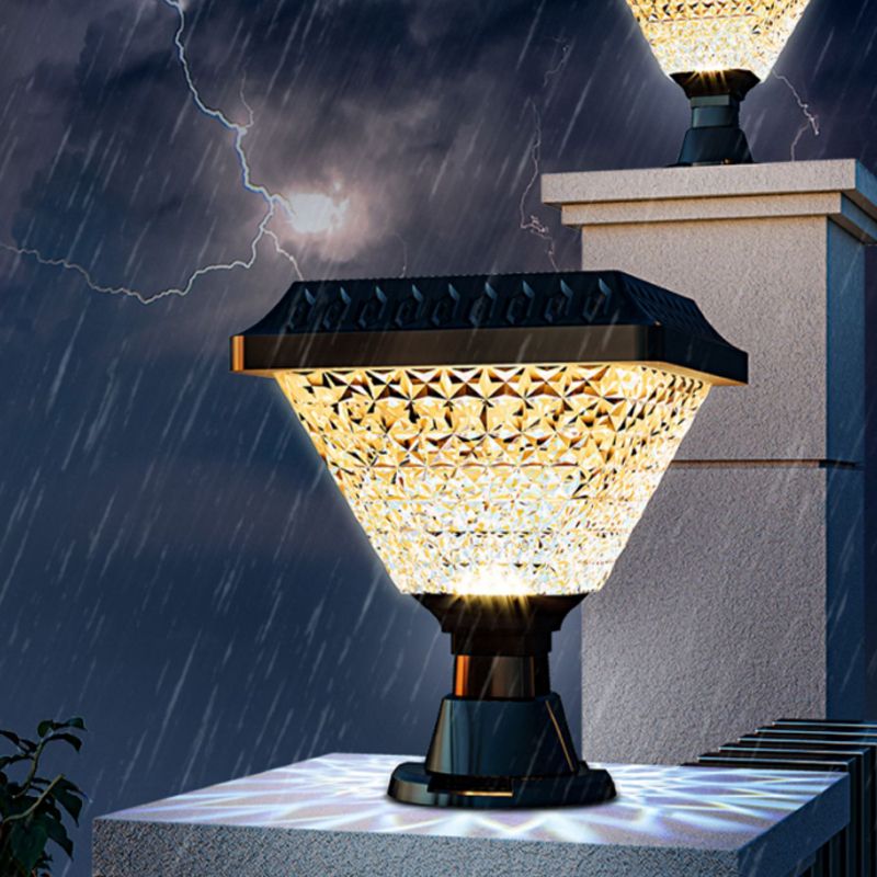 Freyza | Lampe d’extérieur noire – Éclairage moderne pour jardin, terrasse et extérieur