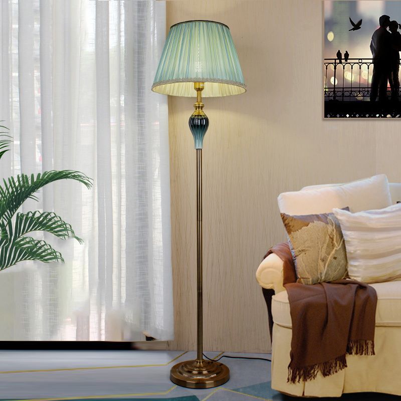 Freyza | Lampadaire en tissu à éclairage multiple – Salon Chambre à coucher