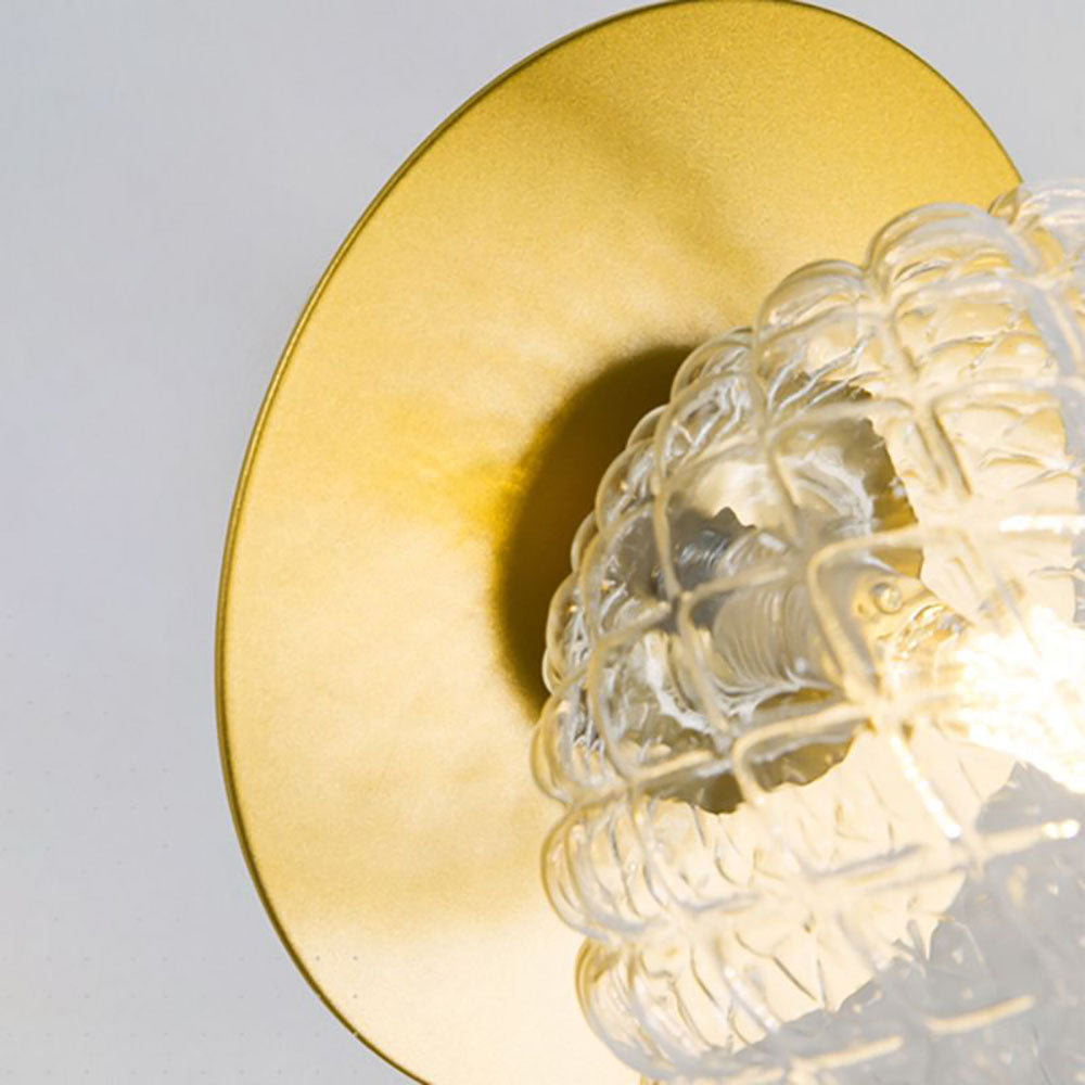 Freyza | Melo Wall Chic Glass Indoor Wall Light – Bedroom Living Room
