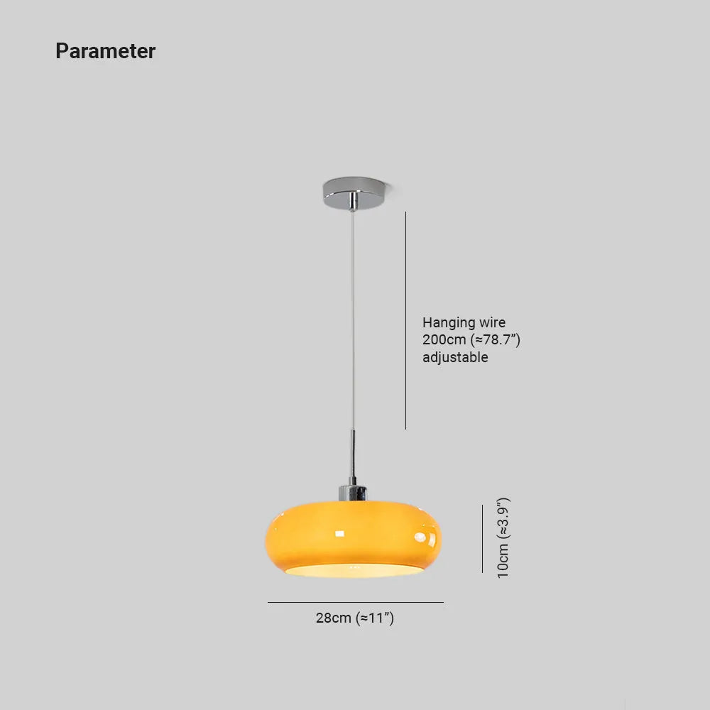 Freyza | Charlotte Glass Pendant Glass Pendant Light – Kitchen Dining Room